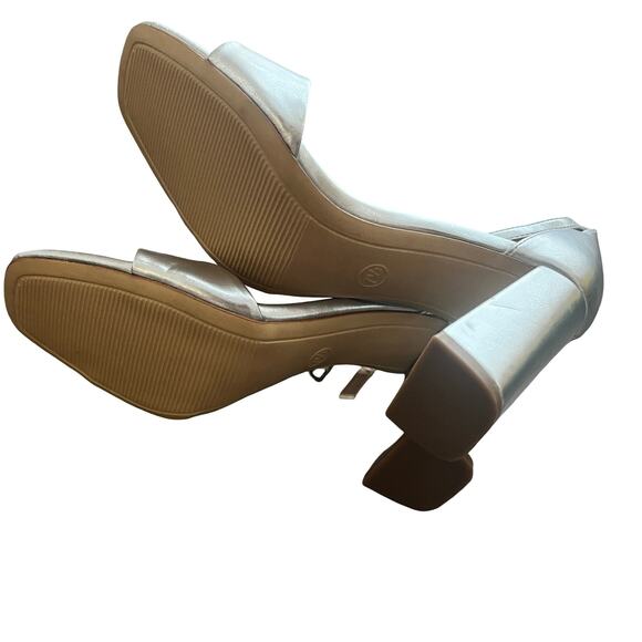 A NEW DAY Shelly Heels Silver 7.5 - Picture 5 of 5